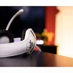 Konix Nemesis PS5 Auricolare Cablato A Padiglione Gaming Nero, Bianco - Vista aggiuntiva 8