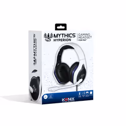 Konix 61881113753 cuffia e auricolare Cablato A Padiglione Gaming Nero, Blu, Bianco - Vista aggiuntiva 5