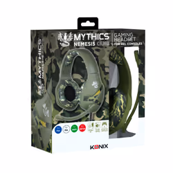 Konix Nemesis Camo Auricolare Cablato A Padiglione Gaming Multicolore - Vista aggiuntiva 4