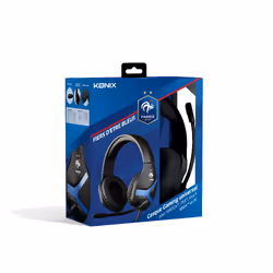 Konix 76791114986 cuffia e auricolare Cablato A Padiglione Gaming Nero, Blu - Vista aggiuntiva 4