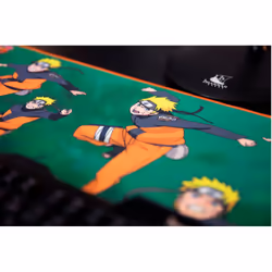 Konix Naruto KX MOUSEPAD XXL GREEN Tappetino per mouse per gioco da computer Multicolore - Vista aggiuntiva 4