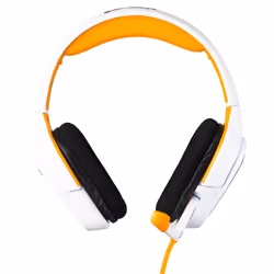 Konix Naruto 80381117963 cuffia e auricolare Cablato A Padiglione Gaming Nero, Bianco, Giallo - Vista aggiuntiva 4