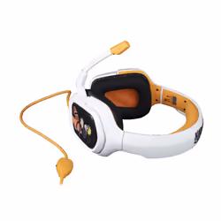 Konix Naruto 80381117963 cuffia e auricolare Cablato A Padiglione Gaming Nero, Bianco, Giallo - Vista aggiuntiva 5