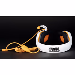 Konix Naruto 80381117963 cuffia e auricolare Cablato A Padiglione Gaming Nero, Bianco, Giallo - Vista aggiuntiva 8