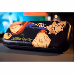 Konix 82441120432 custodia per console portatile Custodia a tasca Nintendo Cloruro di polivinile (PVC) Nero, Marrone - Vista aggiuntiva 6