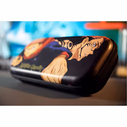 Konix 82441120432 custodia per console portatile Custodia a tasca Nintendo Cloruro di polivinile (PVC) Nero, Marrone - Vista aggiuntiva 7