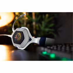 Konix One Piece Auricolare Cablato A Padiglione Gaming Multicolore - Vista aggiuntiva 3