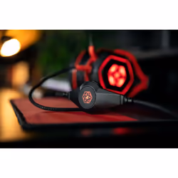 Konix KX DND D20 7.1 GAMING HEADEST Auricolare Cablato A Padiglione USB tipo A Nero, Rosso - Vista aggiuntiva 7