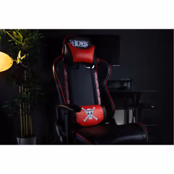 Konix OnePiece Poltrona per gaming Seduta imbottita Nero, Arancione - Vista aggiuntiva 7