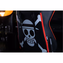 Konix OnePiece Poltrona per gaming Seduta imbottita Nero, Arancione - Vista aggiuntiva 8