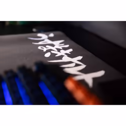 Konix Naruto KX MOUSEPAD XXL BLACK Tappetino per mouse per gioco da computer Nero, Arancione - Vista aggiuntiva 6