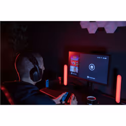 Konix Skylite Auricolare Cablato A Padiglione Gaming Nero - Vista aggiuntiva 6