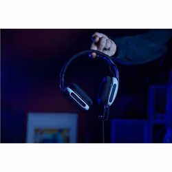 Konix Skylite Auricolare Cablato A Padiglione Gaming Nero, Bianco - Vista aggiuntiva 4