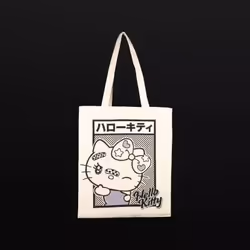 Konix Wink - Hello Kitty Bianco Borsa tote - Vista aggiuntiva 3
