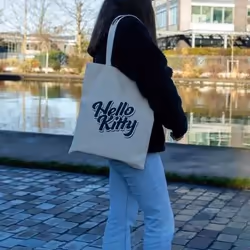 Konix Wink - Hello Kitty Bianco Borsa tote - Vista aggiuntiva 4