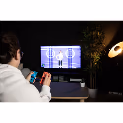 Konix 61889000053 periferica di gioco Blu, Rosso Bluetooth Gamepad Analogico Nintendo Switch, Nintendo Switch OLED - Vista aggiuntiva 3