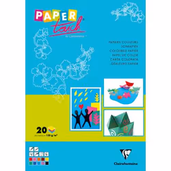 Clairefontaine 97148C, Foglio d'arte, 120 g/m², 20 fogli