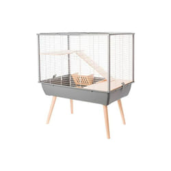 Cage Grands Rongeurs Neo Muki Grise ( Catégorie : Cage rongeur )