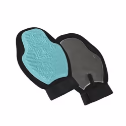 ZOLUX 470837, Cane, Guanto, Nero, Blu, Gomma, 1 pz