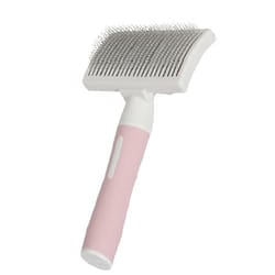 ZOLUX 550004 pettine e spazzola per animali Rosa, Bianco Gatto