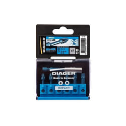 Diager - Inserto per Avvitatori Pzd Torx Set 7 Pezzi