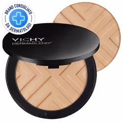 Vichy Dermablend Fondotinta coprente Minerale in polvere compatto tonalità 35 offre copertura perfetta per discromie e imperf ...