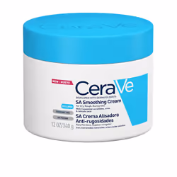 CeraVe SA Crema Levigante 10% Urea Pelli Molto Secche, Ruvide e Screpolate Flacone 340g