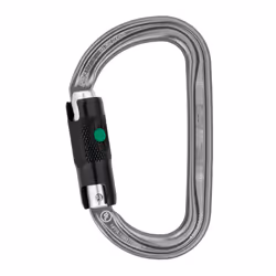 Petzl Am’D Moschettone di blocco A forma di D Alluminio Grigio 1 pz - Vista aggiuntiva 4