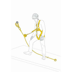 Kit anticaduta asap Lock anticaduta 10M Petzl T.2 - K094AA01