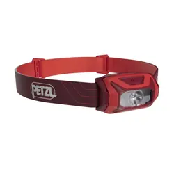 Petzl Tikkina Lampada Frontale 300 Lumen, Rosso