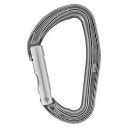 Petzl DJINN Moschettone di blocco Alluminio Grigio 1 pz