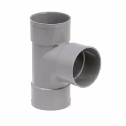 Girpi XTS50FF, PVC, Femmina/Femmina, Grigio, 87°, 5 cm, 1 pz