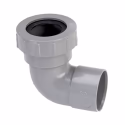 Girpi XCAI40FF, PVC, Femmina/Femmina, Grigio, 87°, 4 cm, 1 pz