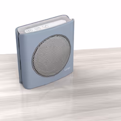 Campanello senza fili con portata di 200m e 6 suonerie - Extel diBi Flash Soft Blue - Vista aggiuntiva 2