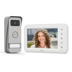 Videocitofono a colori - 2 fili - design ecologico - doppio comando - Elia Avidsen 112290