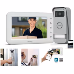 AVIDSEN KIT VIDEOCITOFONO 112292 MON.7"A COLORI 2 FILI offerta Соntrоllа l’ассеѕѕо аllа tuа саѕа, оvunquе tu ѕіа, utіlіzzаndо ...