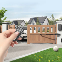 Avidsen - kit apricancello 2 ante cancello elettrico fai da te 24 Volt