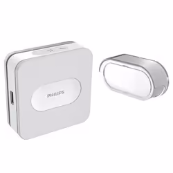 Philips DES7900DCH/10, Grigio, Bianco, IP65, CE, RoHS, REACH, Wireless, 433 MHz, 300 m