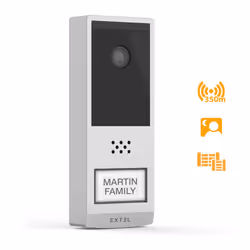 Avidsen wave 2 videocitofono senza fili wireless con schermo da 7 portata 350 metri - Vista aggiuntiva 3