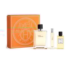 Hermes Terre d'Hermès Cofanetto Eau de Toilette 100ml spray Eau De Toilette 15ml spray e Docciaschiuma 40ml