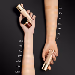 Parure Gold Skin fondotinta fluido trucco #1W