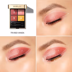 Guerlain Ombres G Red Orchid 770 Red Vanda 6g - Vista aggiuntiva 3