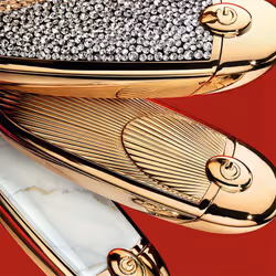 Guerlain Rouge G L'Art Déco Oro Metallo 1 pz - Vista aggiuntiva 5