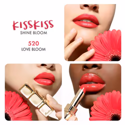 Guerlain KissKiss Shine Bloom 520 Love Bloom - Vista aggiuntiva 4