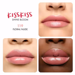 Guerlain Kisskiss Shine Bloom 119 Floral Nude - Vista aggiuntiva 4