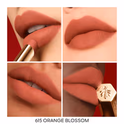 Guerlain KissKiss Kissproof Honey Blurred Matte Lipstick 615 Orange Blossom 1.85g - Vista aggiuntiva 4