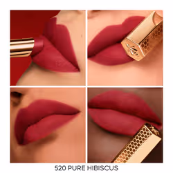 Guerlain KissKiss Kissproof Honey Blurred Matte Lipstick 520 Pure Hibiscus 1.85g - Vista aggiuntiva 4