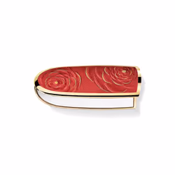 Guerlain Rouge G Blooming Denim Red Rose Case - Vista aggiuntiva 2