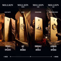 Rabanne Million Gold Eau De Parfum Intense 200ml - Vista aggiuntiva 4