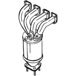 Convertitore catalitico BOSAL 099-636